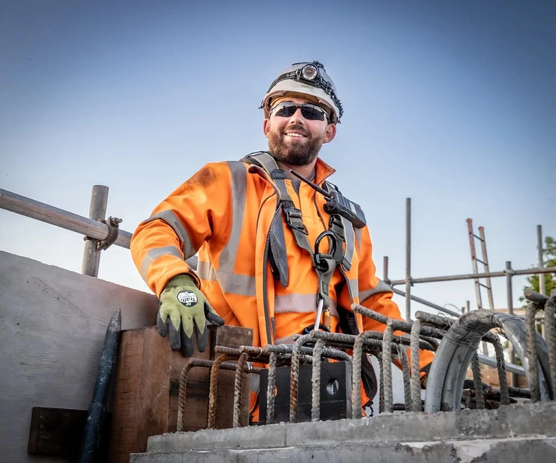 BREEAM infrastructure assessor on site