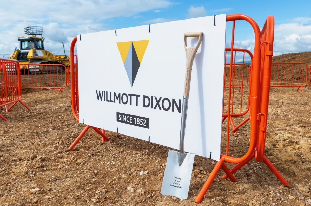 Willmott Dixon site visit at SUSV The Hub