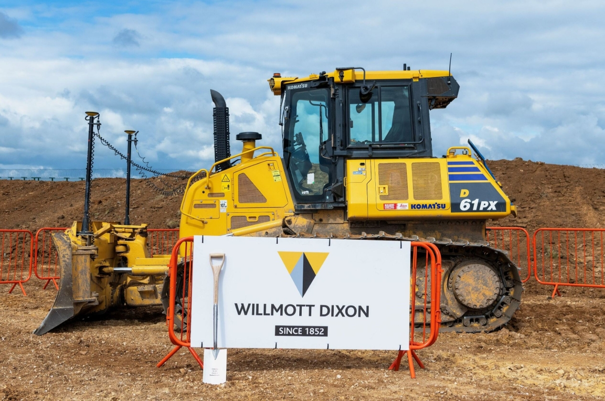 Willmott Dixon site visit at SUSV The Hub