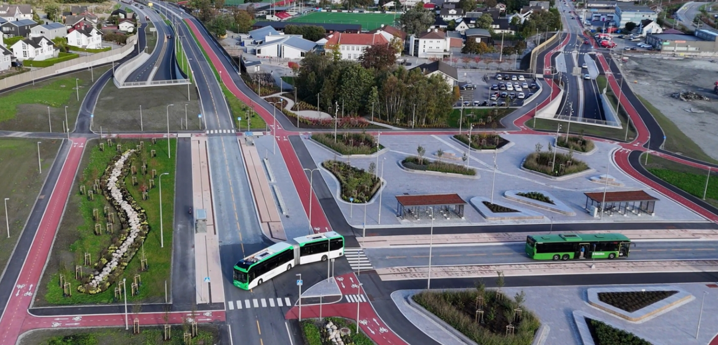 BREEAM Infrastructure: Fv.44 Bussveien sustainable urban busway 