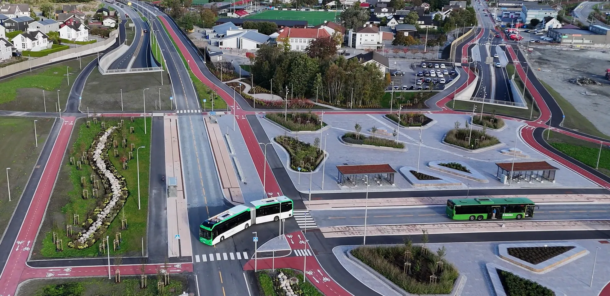 BREEAM Infrastructure: Fv.44 Bussveien sustainable urban busway