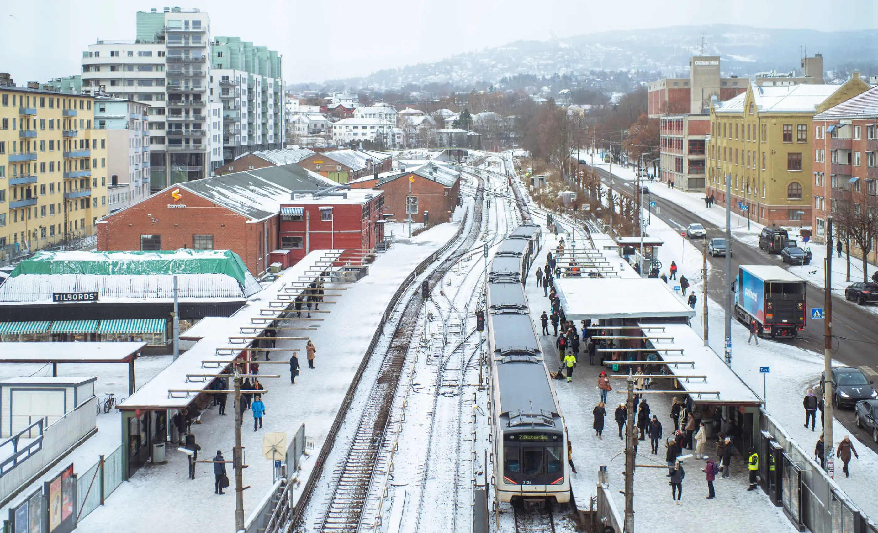 Majorstuen station  before updates