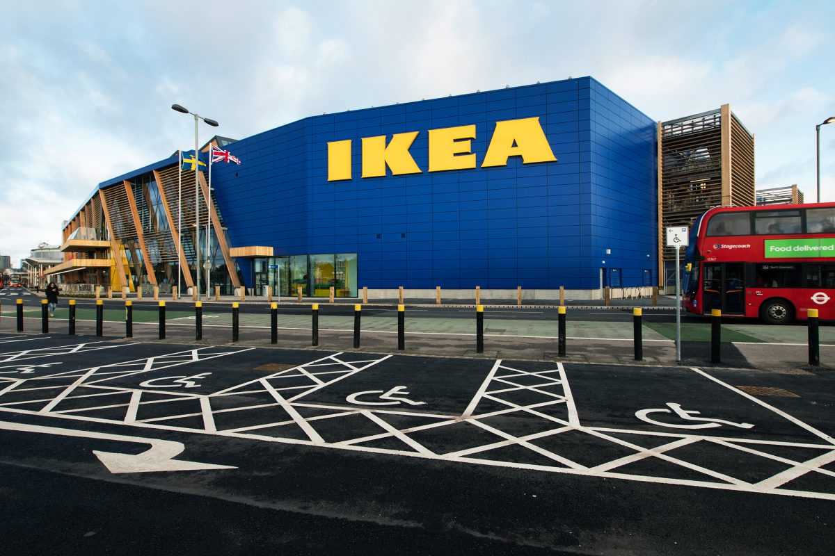IKEA Greenwich has many sustainable public transport options.